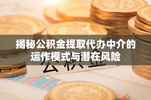 大林揭秘公积金提取代办中介的运作模式与潜在风险