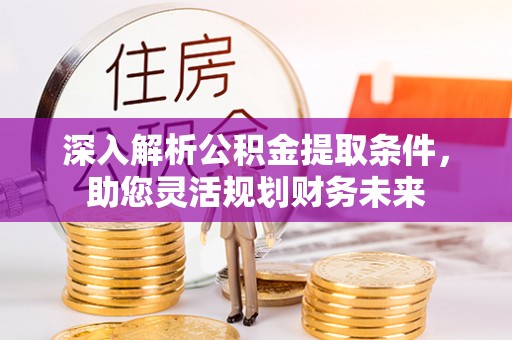 大林深入解析公积金提取条件，助您灵活规划财务未来