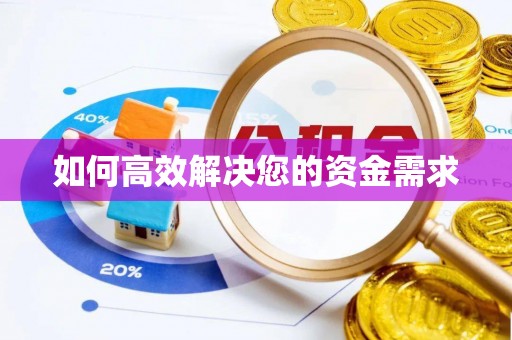大林如何高效解决您的资金需求